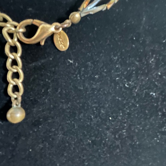 Chico’s blue shelves and blue beads necklace - Picture 3 of 4